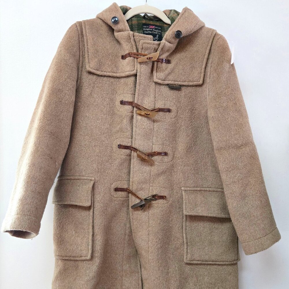 3 For 100 💫 VINTAGE 1970s Gloverall English Duffle Coat size 13
